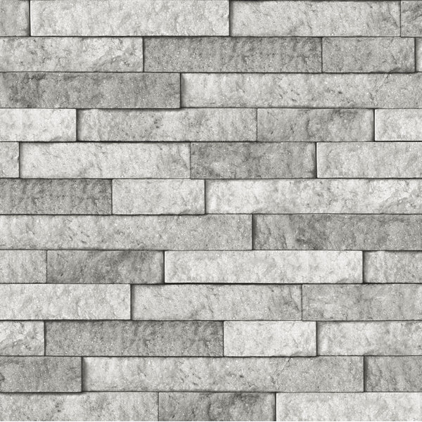 Brewster Home Fashions 18" x 108" Peel and Stick Vinyl Wall Paneling in